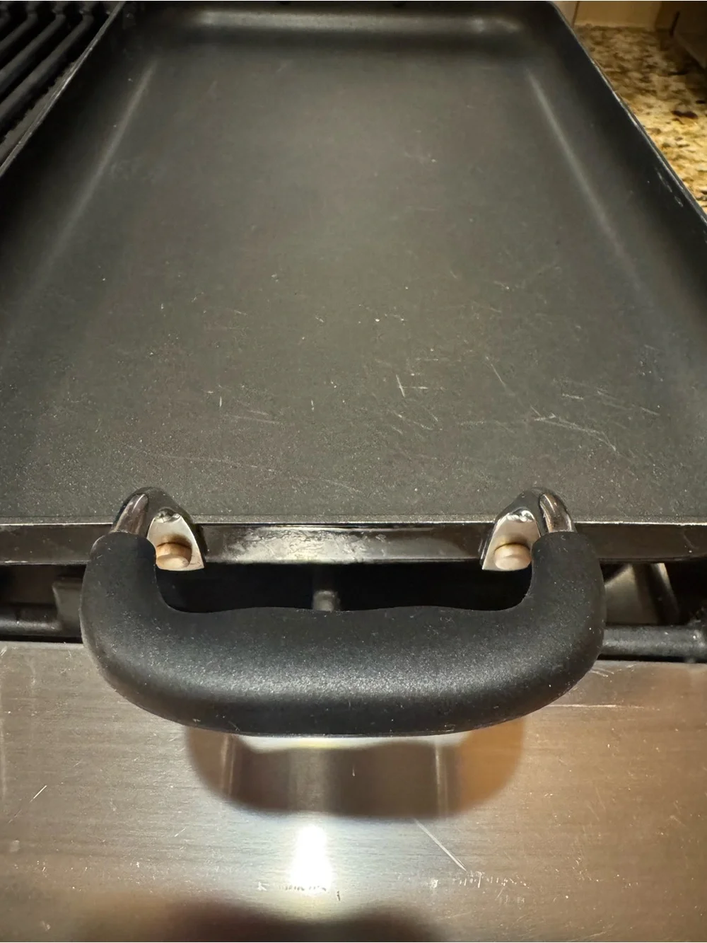 T-Fal Rectangular (18”x 11”) Black Griddle Pan with Dual Comfort Handles